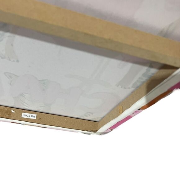 Oliver Gal Tiger Canvas Pink Glitter Decor Designer Barbie Animal Print - Picture 7 of 9